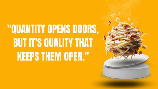 Joshua Prioritizes Both Quantity And Quality - Joshua Meals
