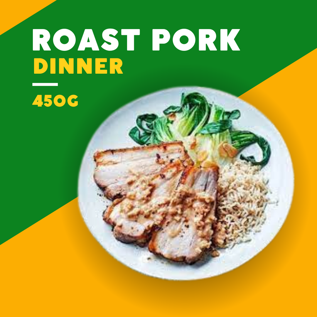 Roast pork dinner - Delivery in Gold Coast & Queensland