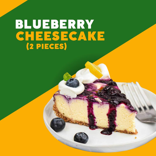 Blueberry Cheesecake (2 Pieces) - Joshua Meals