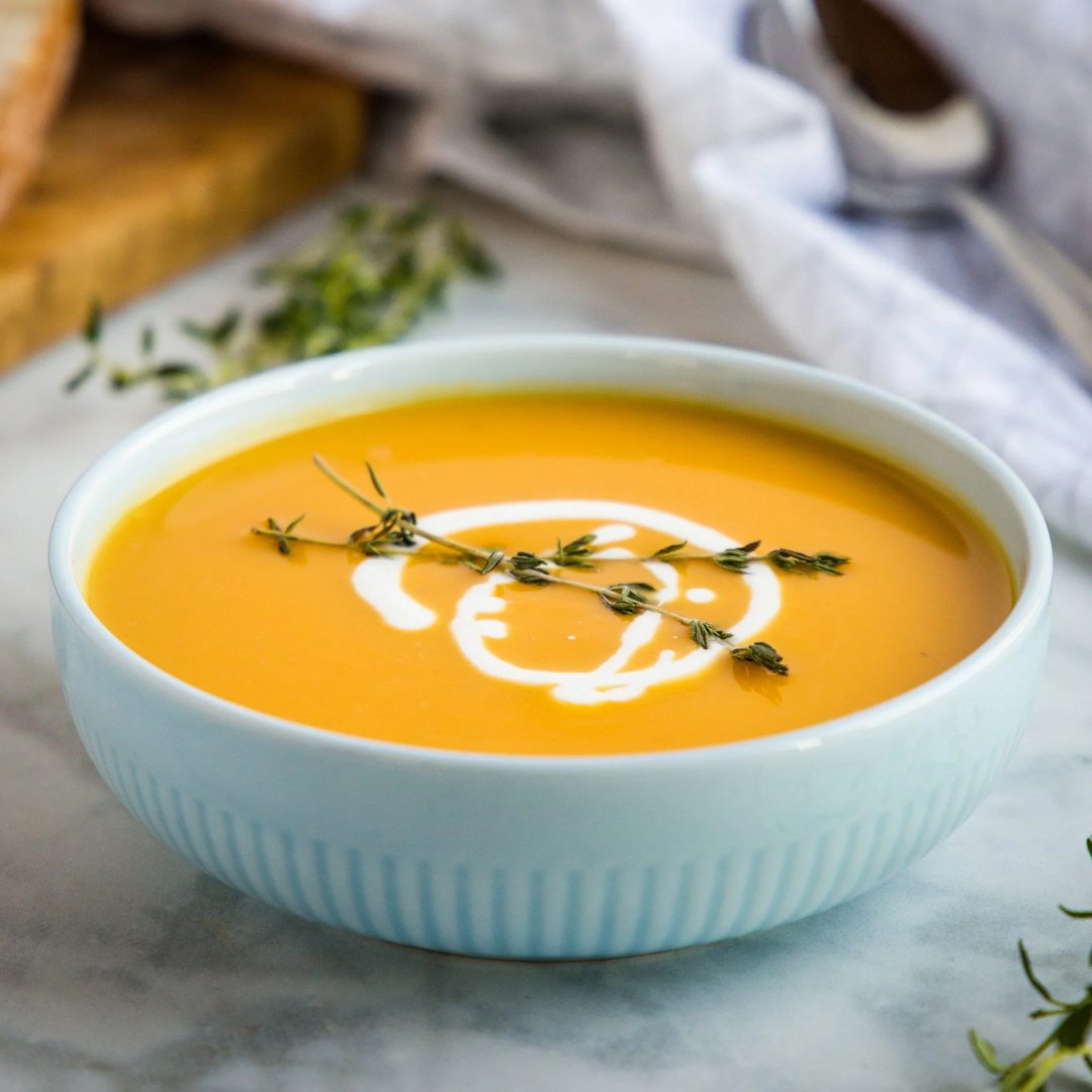 Creamy pumpkin soup - Prepared Healthy Meals at Joshua Meals.
