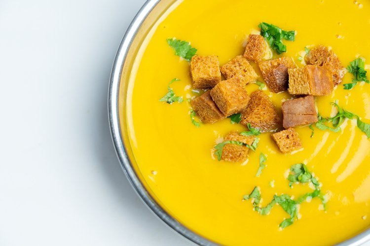 Creamy pumpkin soup - Joshua Meals