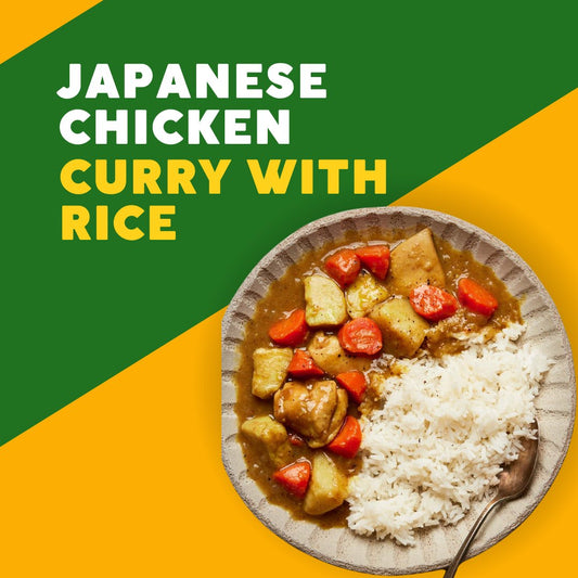 Japanese Chicken Curry with Rice - Joshua Meals