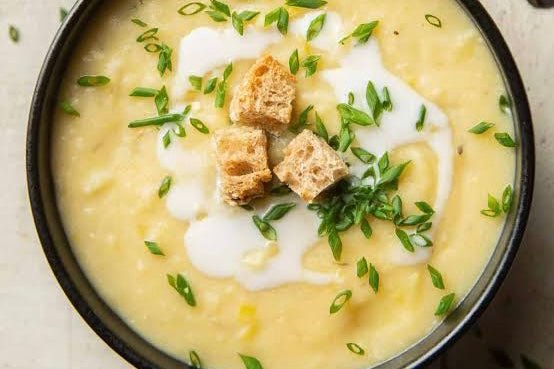 Potato Leek Soup - Joshua Meals