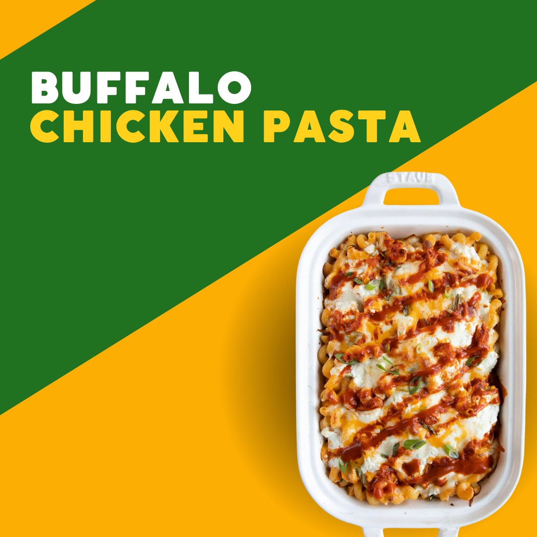 Buffalo Chicken Pasta - Joshua Meals
