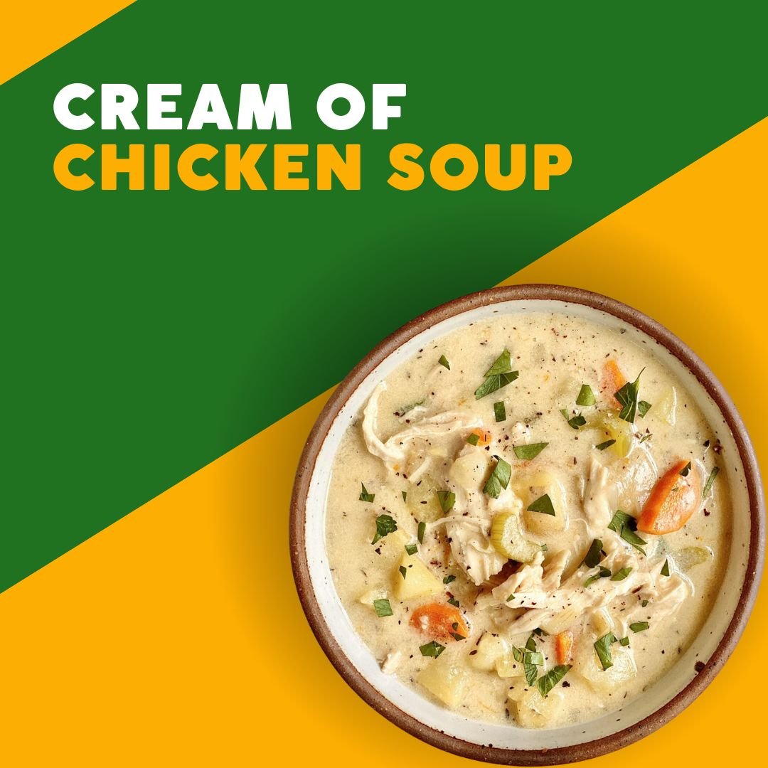 Cream of Chicken Soup - Freshly Cooked at Joshua Meals