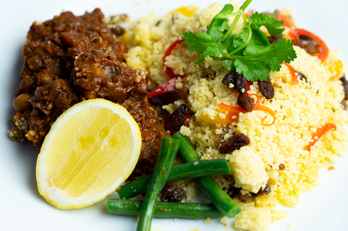 Moroccan Lamb with Cous Cous