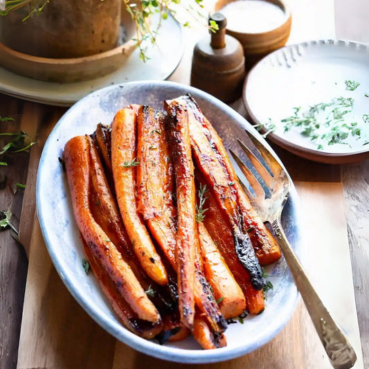 Maple Roasted Carrots - Prepared Healthy Meals at Joshua Meals.