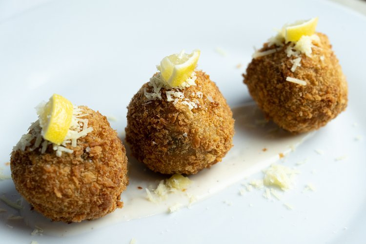 Mushroom Arancini - Joshua Meals