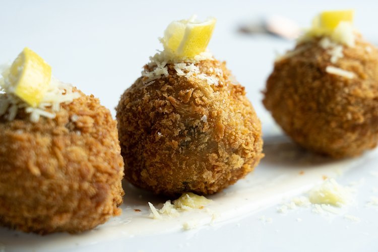 Mushroom Arancini - Joshua Meals