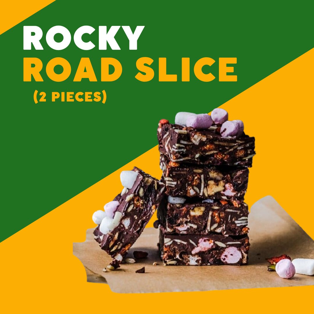 Rocky Road Slice (2 Pieces) - Freshly Cooked at Joshua Meals