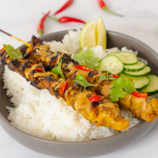 Satay Chicken - Prepared Healthy Meals at Joshua Meals.