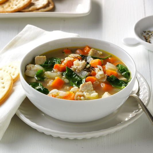 Spring Veggies Soup - Prepared Healthy Meals at Joshua Meals.