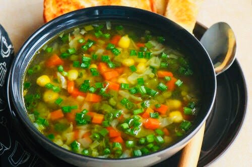 Spring Veggies Soup - Freshly Cooked at Joshua Meals