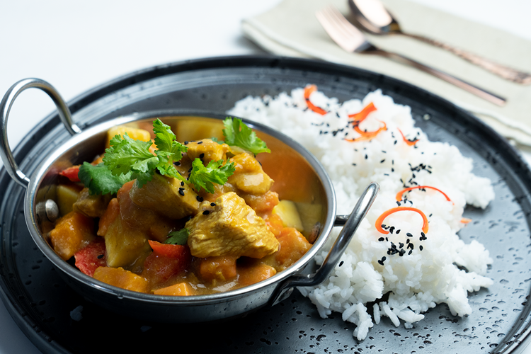 Japanese Chicken Curry with Rice