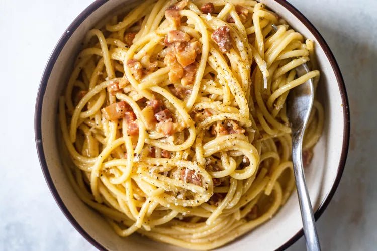 Creamy Spaghetti Carbonara - Joshua Tree Au